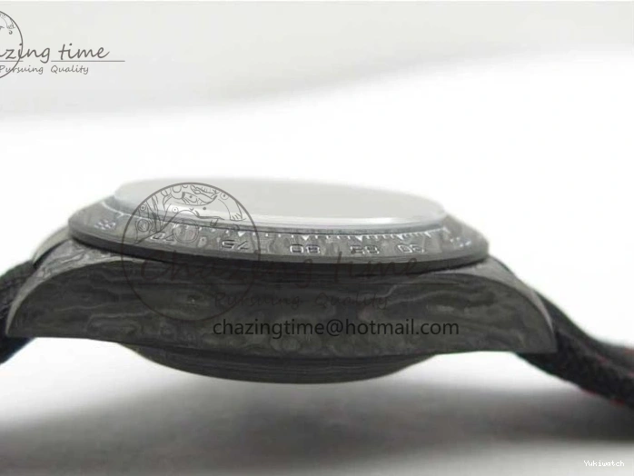 Red Carbon Daytona Carbon on Strap Hand OMF Dial Edition Nylon Black Black A4130 Best DIW 1121